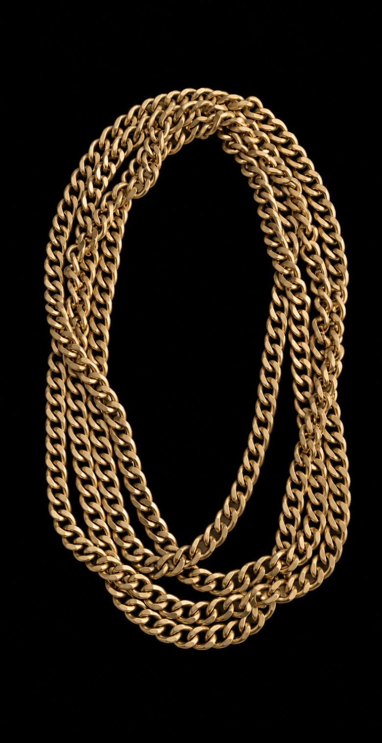 collana-large-chain-multilayer-oro-matte 3